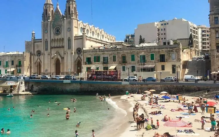 St Julians Sliema 3 Minutes Walk From Promenade 3 Bedroom Apartment